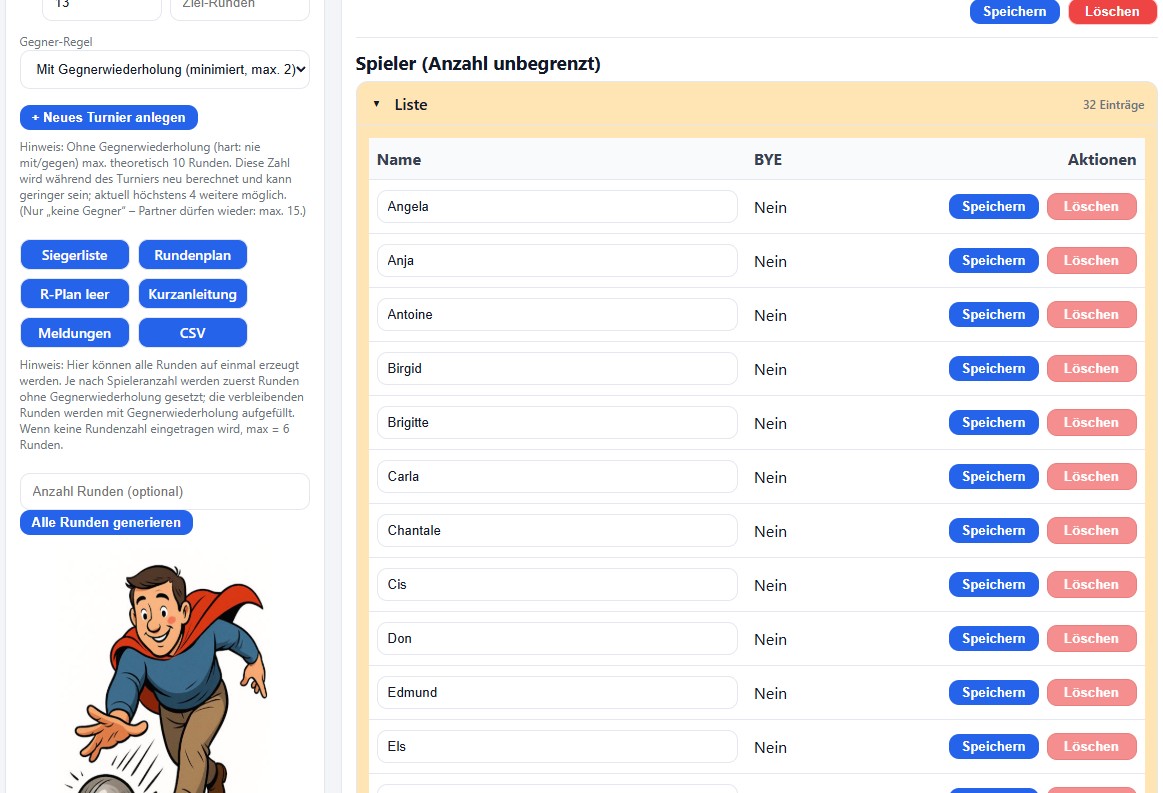 Supermélée Petanque Turnier Bild 2