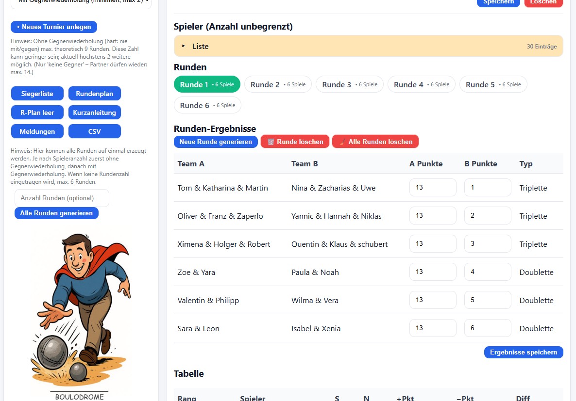Supermélée Petanque Turnier Bild 4